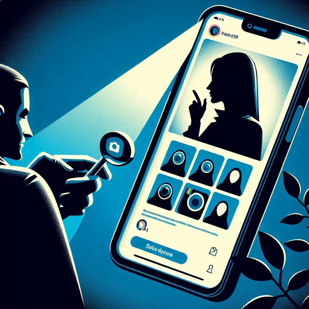 "Imagem explicativa mostrando como visualizar Stories e perfis do Instagram anonimamente, destacando métodos e dicas do guia completo para acessar conteúdos sem ser detectado."