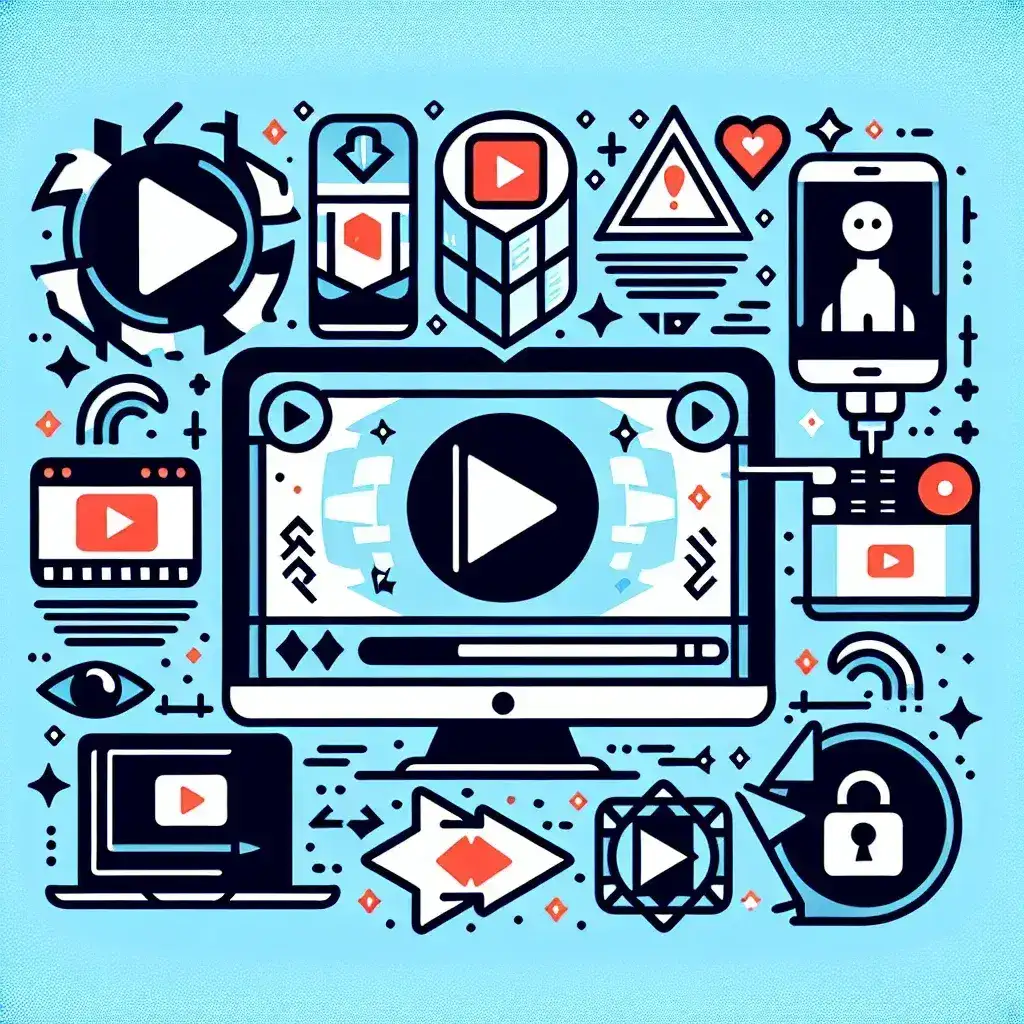 "Imagem ilustrativa de um smartphone exibindo a interface do TikTok, com um vídeo sendo reproduzido, representando o tema do artigo 'Como Baixar Vídeos do TikTok: Guia Completo e Seguro'."